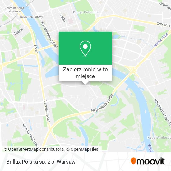 Mapa Brillux Polska sp. z o