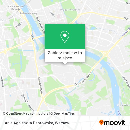 Mapa Anis Agnieszka Dąbrowska