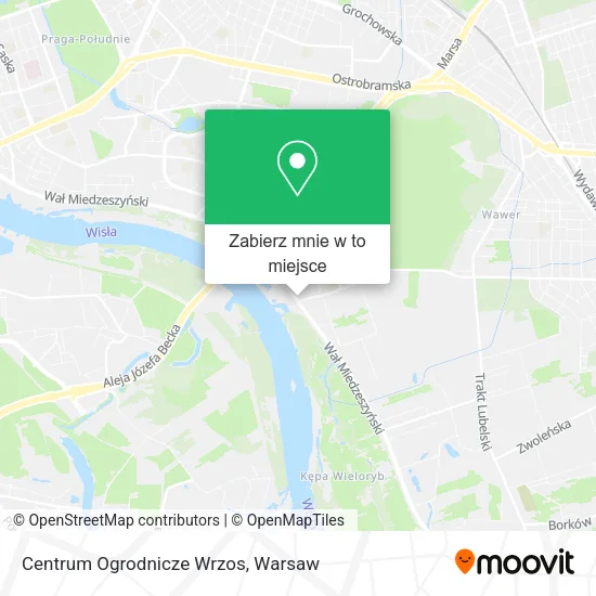 Mapa Centrum Ogrodnicze Wrzos