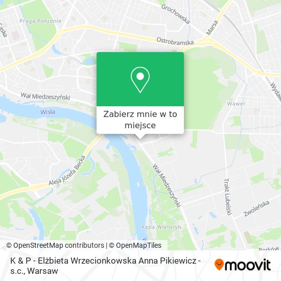 Mapa K & P - Elżbieta Wrzecionkowska Anna Pikiewicz - s.c.