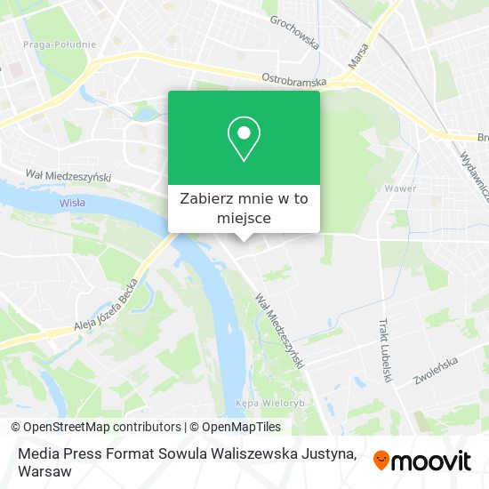 Mapa Media Press Format Sowula Waliszewska Justyna