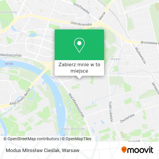 Mapa Modus Mirosław Cieślak