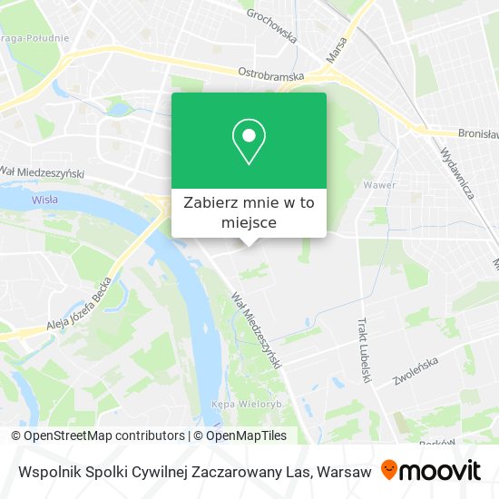 Mapa Wspolnik Spolki Cywilnej Zaczarowany Las