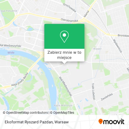 Mapa Ekoformat Ryszard Pazdan