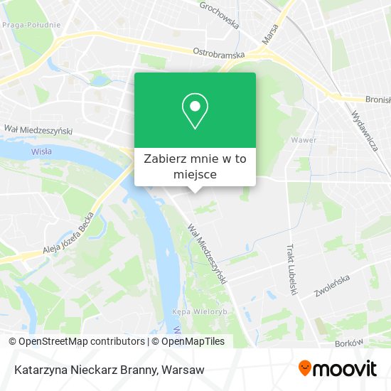 Mapa Katarzyna Nieckarz Branny