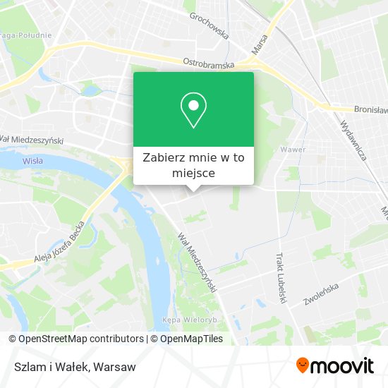 Mapa Szlam i Wałek