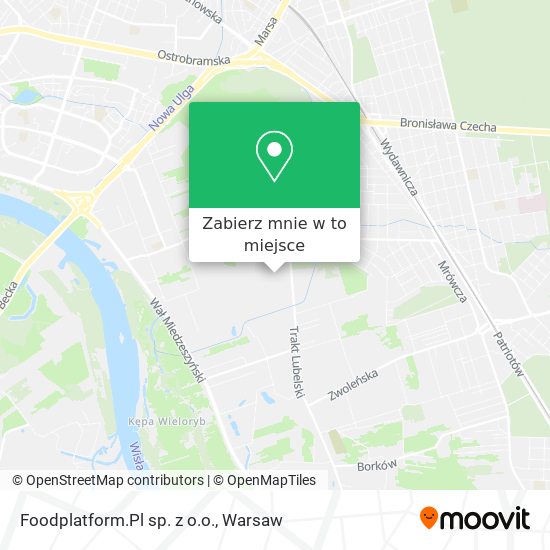 Mapa Foodplatform.Pl sp. z o.o.