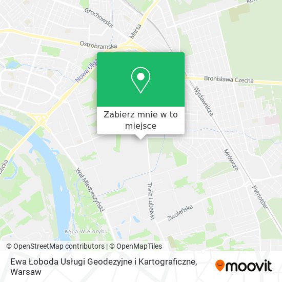 Mapa Ewa Łoboda Usługi Geodezyjne i Kartograficzne