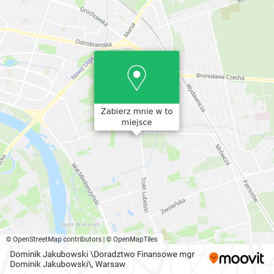 Mapa Dominik Jakubowski \Doradztwo Finansowe mgr Dominik Jakubowski\