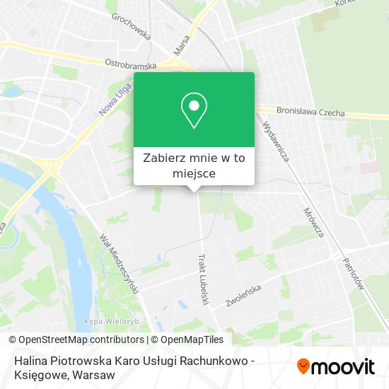 Mapa Halina Piotrowska Karo Usługi Rachunkowo - Księgowe