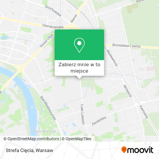 Mapa Strefa Cięcia