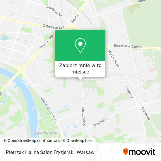 Mapa Pietrzak Halina Salon Fryzjerski