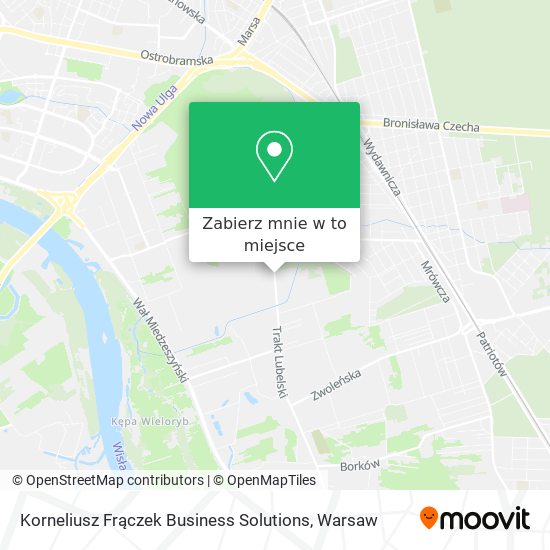 Mapa Korneliusz Frączek Business Solutions