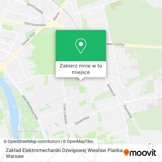 Mapa Zakład Elektromechaniki Dźwigowej Wiesław Pianka