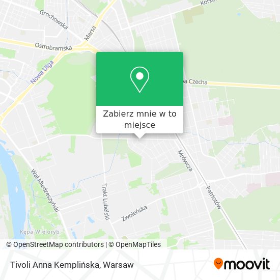 Mapa Tivoli Anna Kemplińska