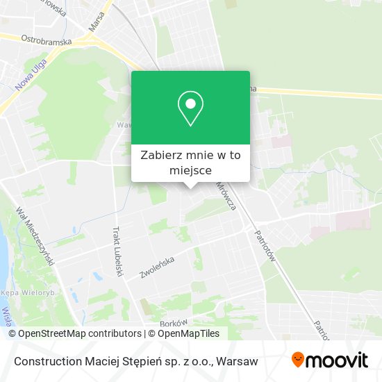 Mapa Construction Maciej Stępień sp. z o.o.