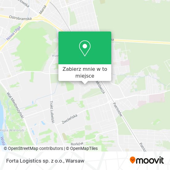 Mapa Forta Logistics sp. z o.o.