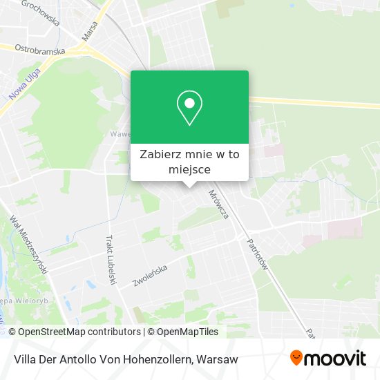 Mapa Villa Der Antollo Von Hohenzollern