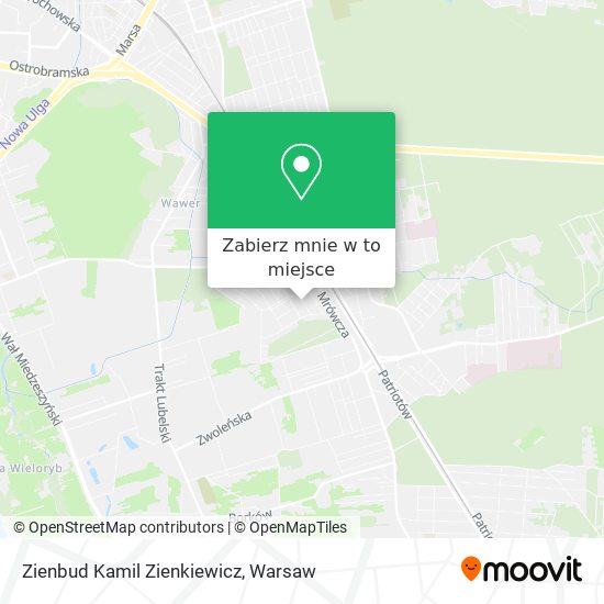 Mapa Zienbud Kamil Zienkiewicz