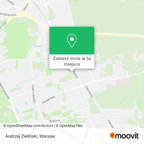 Mapa Andrzej Zieliński