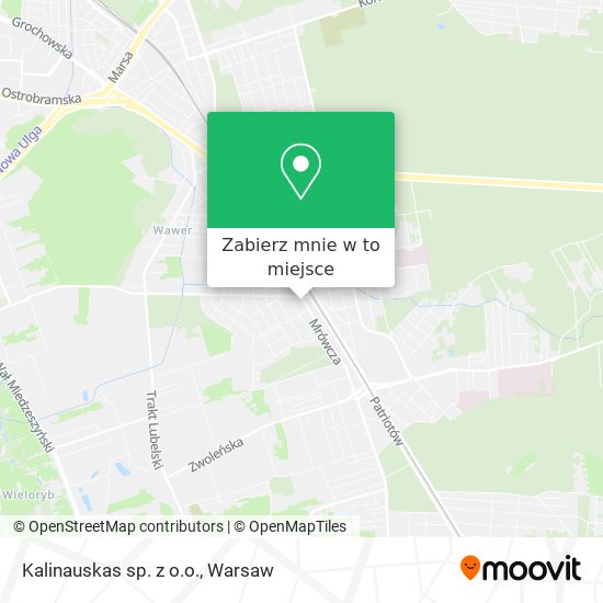 Mapa Kalinauskas sp. z o.o.