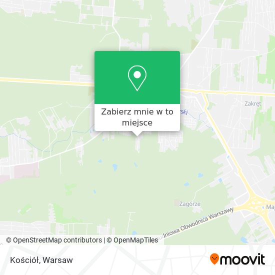 Mapa Kościół