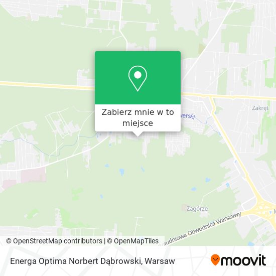 Mapa Energa Optima Norbert Dąbrowski