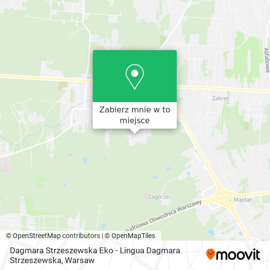 Mapa Dagmara Strzeszewska Eko - Lingua Dagmara Strzeszewska