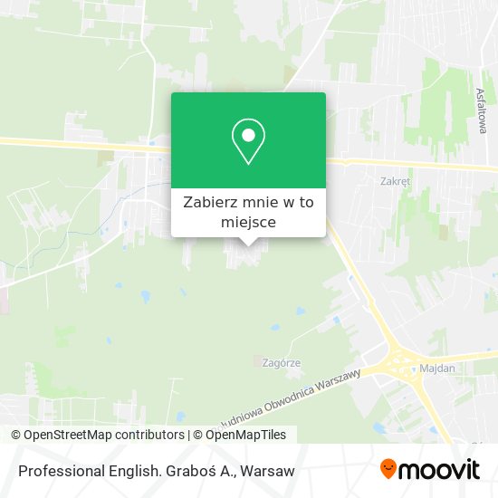 Mapa Professional English. Graboś A.