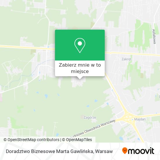 Mapa Doradztwo Biznesowe Marta Gawlińska