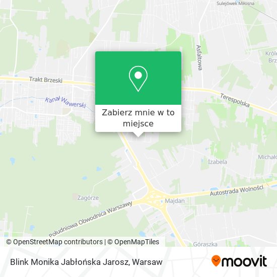 Mapa Blink Monika Jabłońska Jarosz