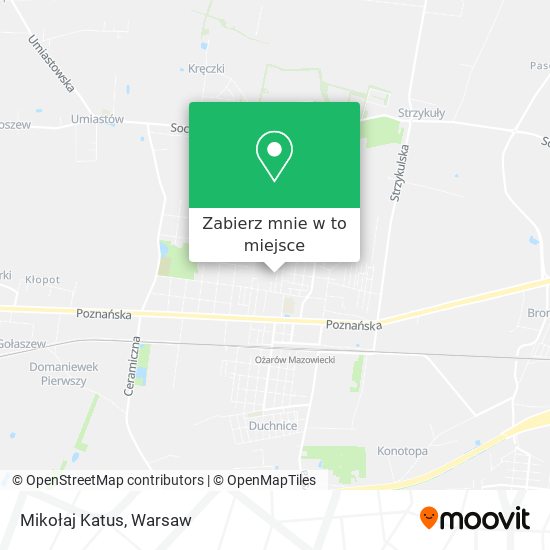 Mapa Mikołaj Katus