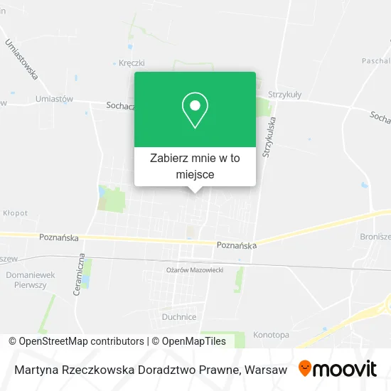Mapa Martyna Rzeczkowska Doradztwo Prawne