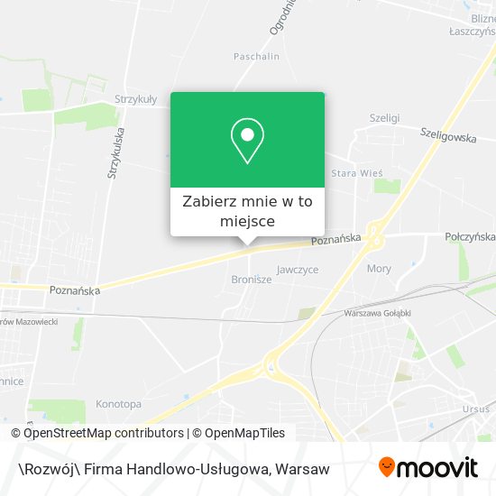 Mapa \Rozwój\ Firma Handlowo-Usługowa