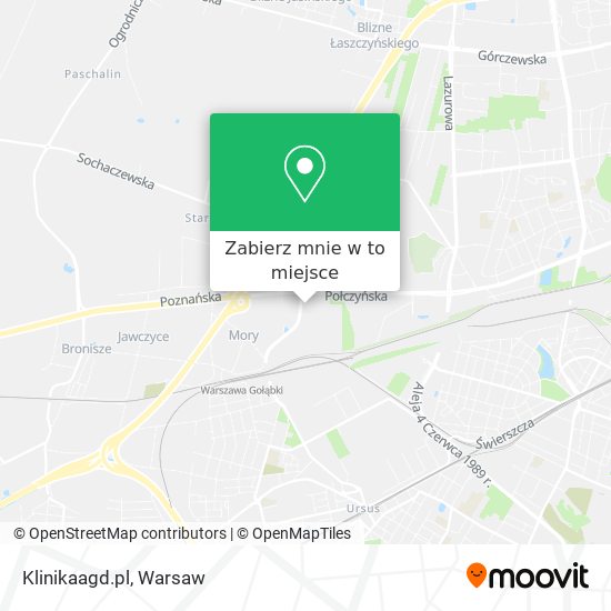 Mapa Klinikaagd.pl