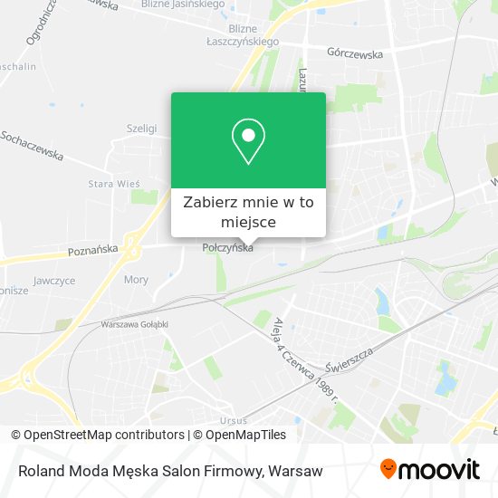 Mapa Roland Moda Męska Salon Firmowy