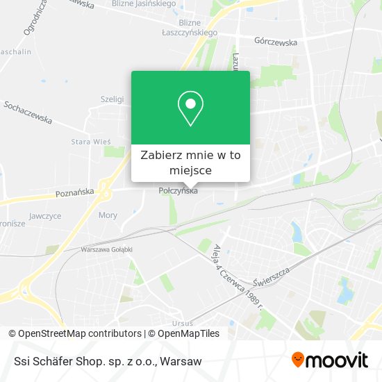 Mapa Ssi Schäfer Shop. sp. z o.o.