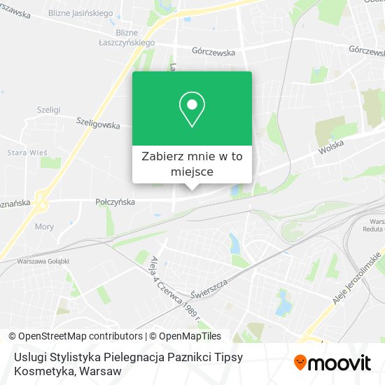 Mapa Uslugi Stylistyka Pielegnacja Paznikci Tipsy Kosmetyka