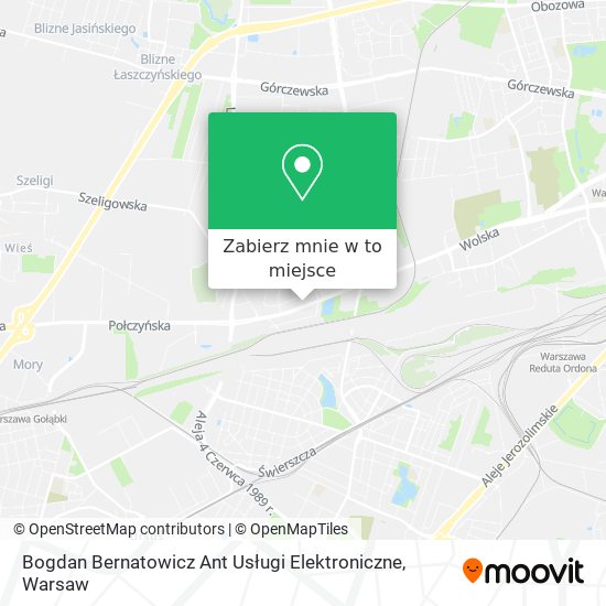 Mapa Bogdan Bernatowicz Ant Usługi Elektroniczne