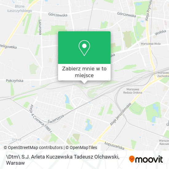 Mapa \Dtm\ S.J. Arleta Kuczewska Tadeusz Olchawski