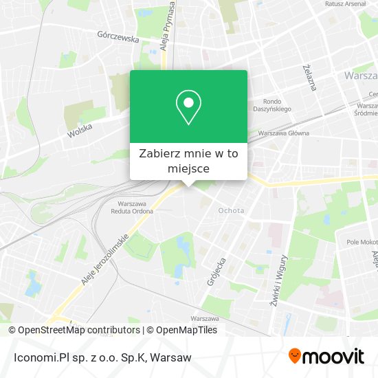 Mapa Iconomi.Pl sp. z o.o. Sp.K