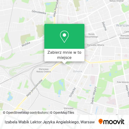 Mapa Izabela Wabik Lektor Języka Angielskiego