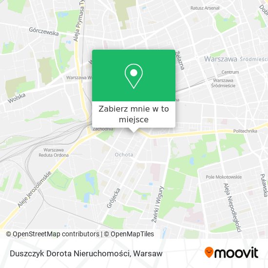 Mapa Duszczyk Dorota Nieruchomości