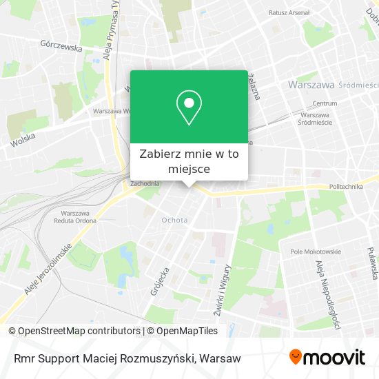 Mapa Rmr Support Maciej Rozmuszyński