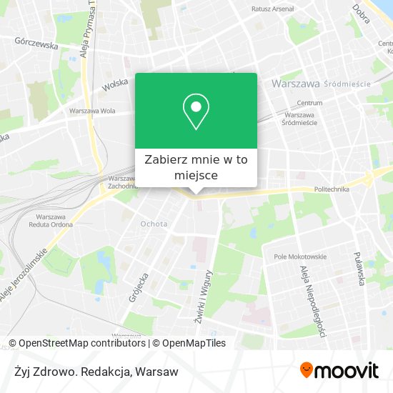 Mapa Żyj Zdrowo. Redakcja