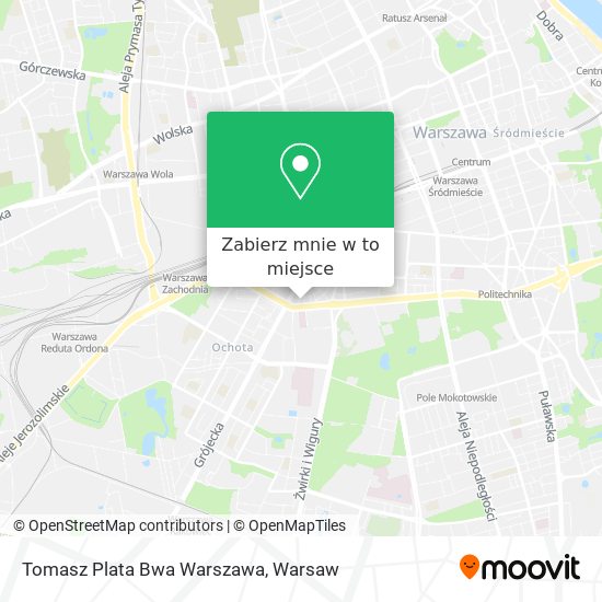 Mapa Tomasz Plata Bwa Warszawa