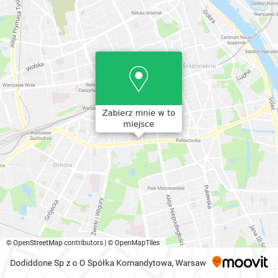 Mapa Dodiddone Sp z o O Spółka Komandytowa