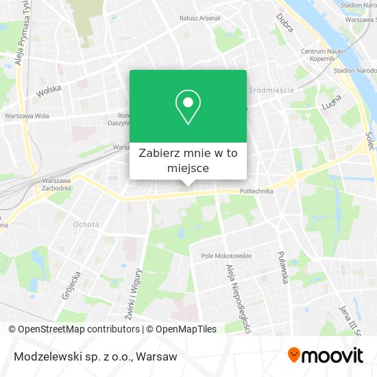 Mapa Modzelewski sp. z o.o.