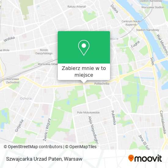 Mapa Szwajcarka Urzad Paten