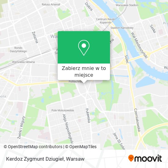 Mapa Kerdoz Zygmunt Dziugieł